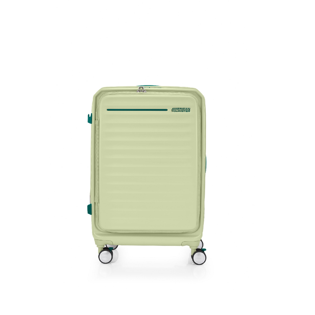 AMERICAN TOURISTER กระเป๋าเดินทางล้อลาก แบบเปิดฝาหน้า(25นิ้ว) รุ่น FRONTEC OS SPINNER 68/25 EXP TSA