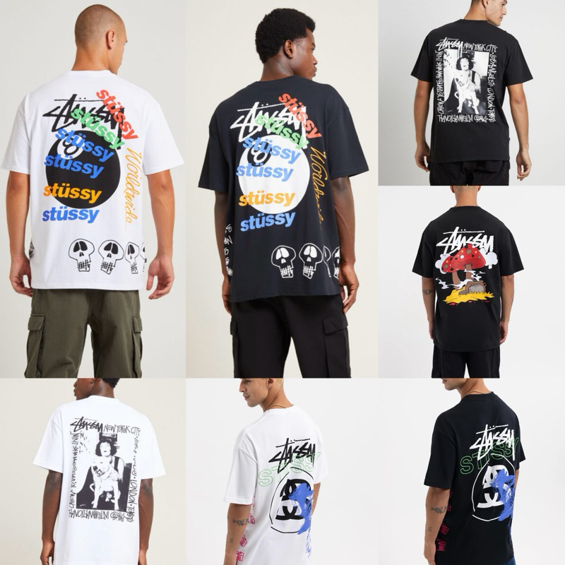 โค้ดลด30% เหลือ1,953[แท้100%]เสื้อ Stussy ผ้าหนา HW รุ่น skull / sport 100 / sara / test strike / ocular / how