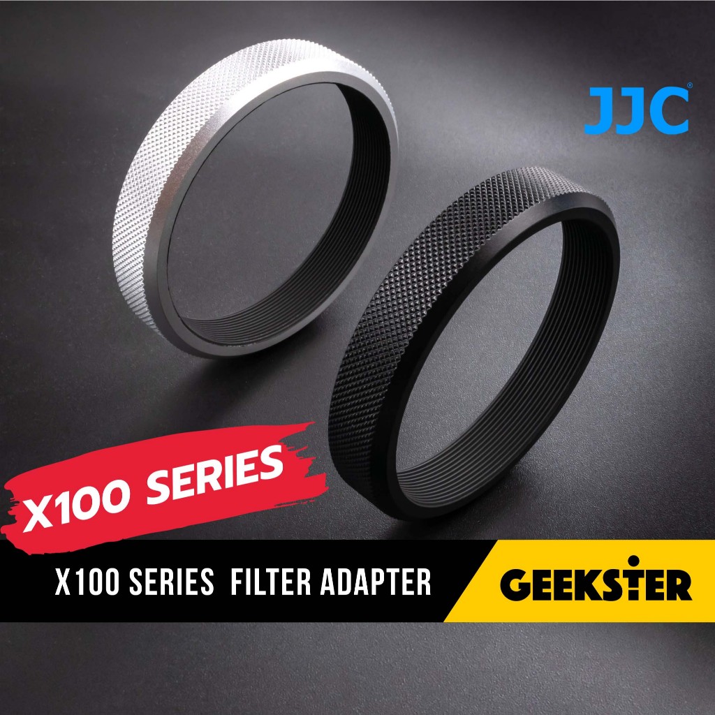 Fuji X100 แหวนแปลงใส่ฟิลเตอร์ 49mm Filter Adapter JJC ( แหวน ฟิลเตอร์ ฟูจิ X100 / X100F / X100T / X1