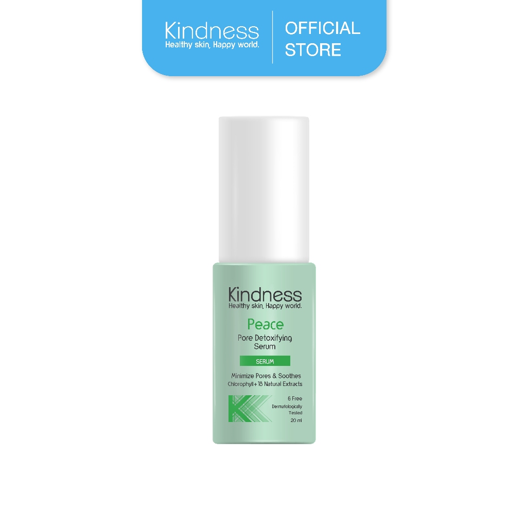 Kindness Peace Pore Detoxifying Serum - เซรั่มดีท็อกซ์รูขุมขน เคลียร์ผิวสงบ ผิวเนียน รูขุมขนกริบ
