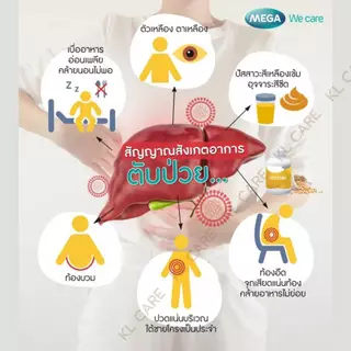 Lecithin 1200 เลซิติน วิตามินบำรุงตับ ฟื้นฟูตับ ลดไขมันเกาะตับ ตับอักเสบ ตับแข็ง MEGA 100 แคปซูล