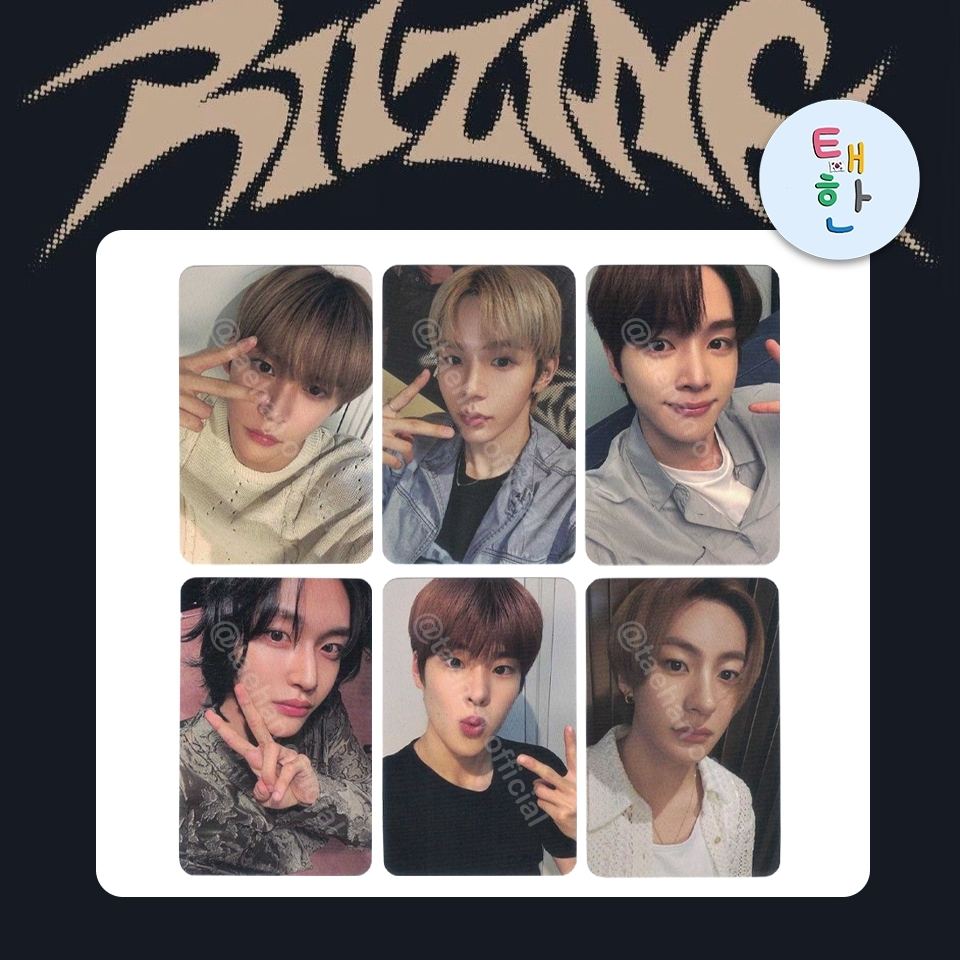 ✅พร้อมส่ง 🔴ลด 30% SHOPEE LIVE🔴 [RIIZE] การ์ดอีเว้นท์ Album 1st Mini Album [RIIZING] (MMT PHOTOCARD E