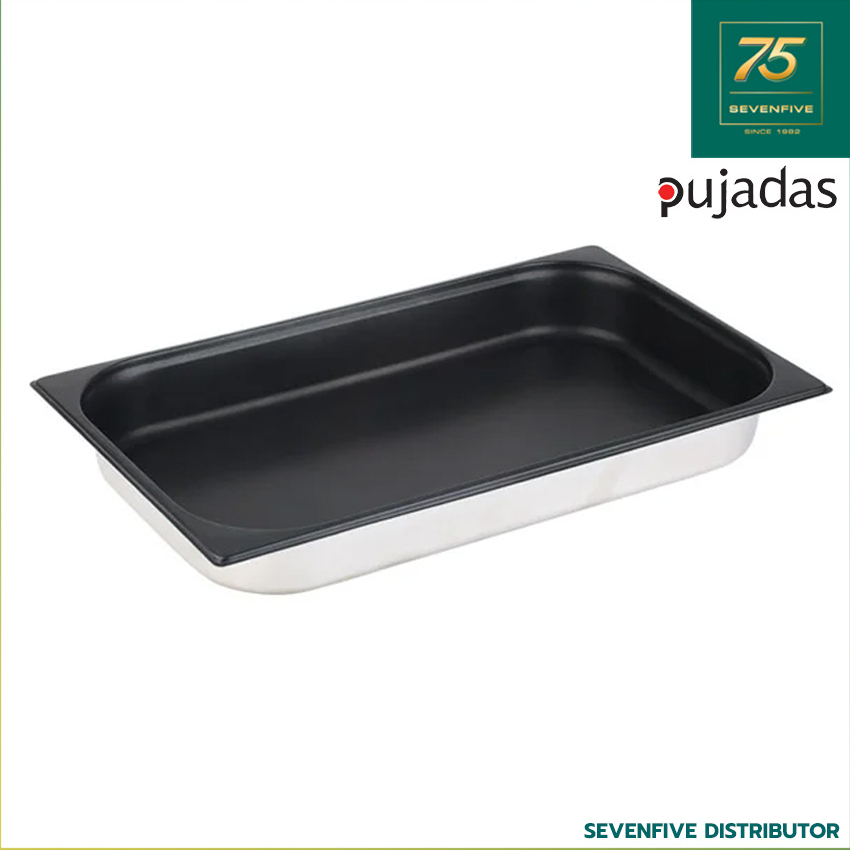 PUJADAS อ่างอบขนม ถาดอบขนมแบบลึก อลูมิเนียม เคลือบสารกันติด (GN PAN 1/2) PUJ1-132.4