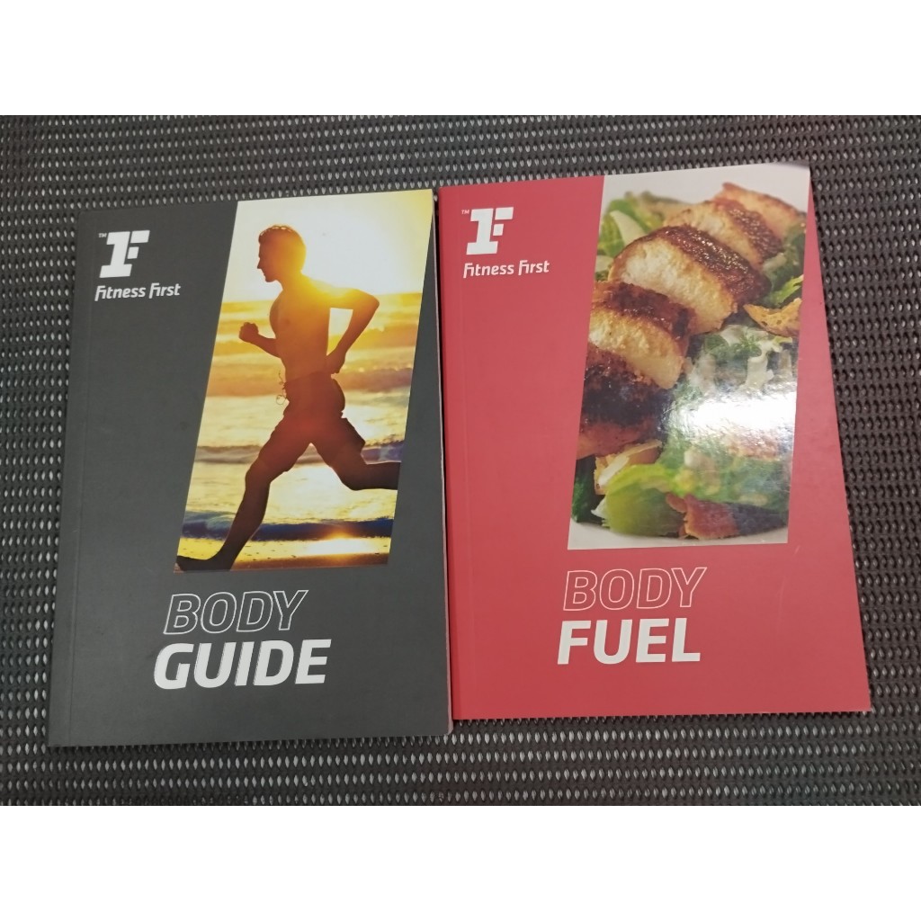 หนังสือ Body Guide + Body Fuel โดย Fitness First (2 เล่ม)
