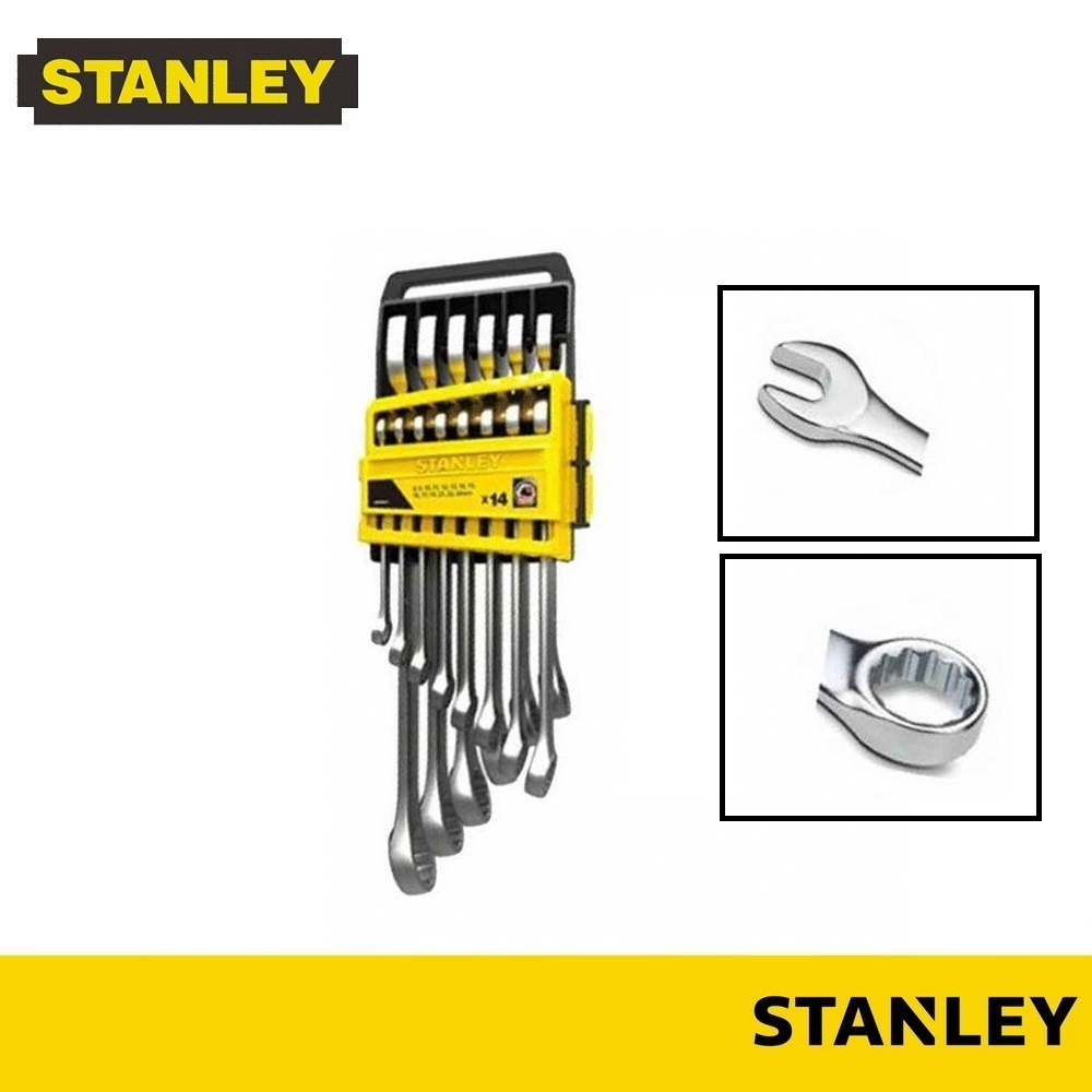 STANLEY STMT78096-8 Combination Wrench Set 13 Pcs., STANLEY Combination Wrench Set 1/4"-1", Combinat