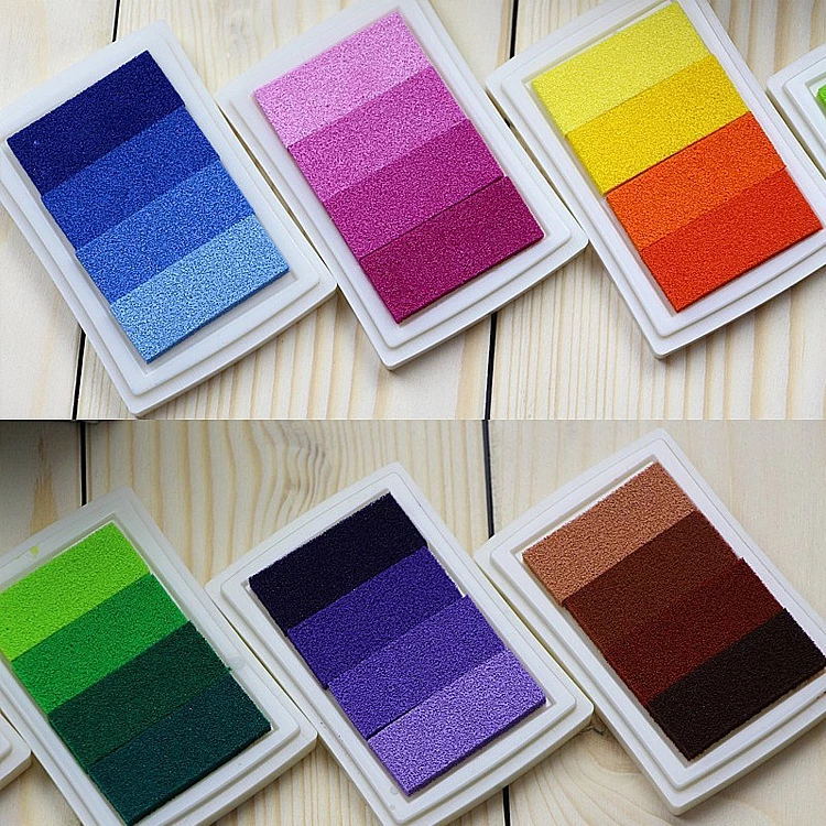 **ส่งจากไทย** Ink pad หมึกสี หมึกปั๊ม สูตรกันน้ำ หมึกปั๊ม Craft Ink Pad สำหรับพื้นผิวด้าน ไม้ กระดาษ ผ้า