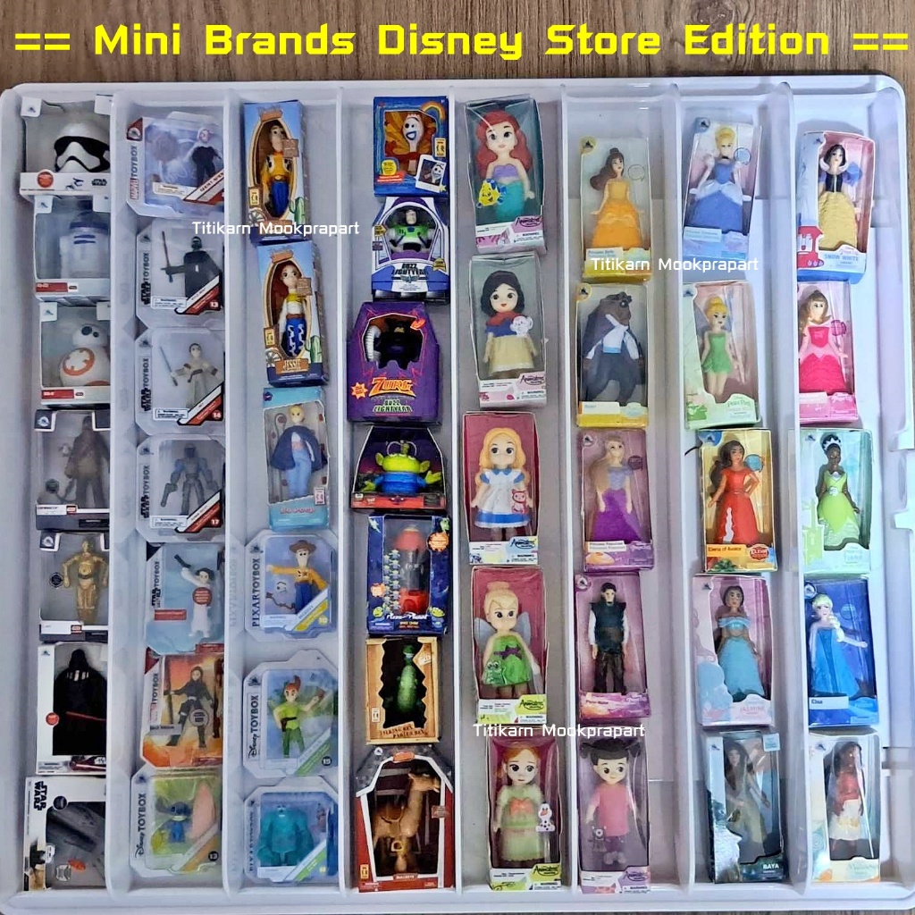 (เพิ่ม15แบบพร้อมส่ง) Mini Brands Disney Store Toy Mini Brands Series 1-3 Zuru มินิแบรนด์ไข่สุ่มดิสนี่ย์จิ๋ว-ของเล่นจิ๋ว