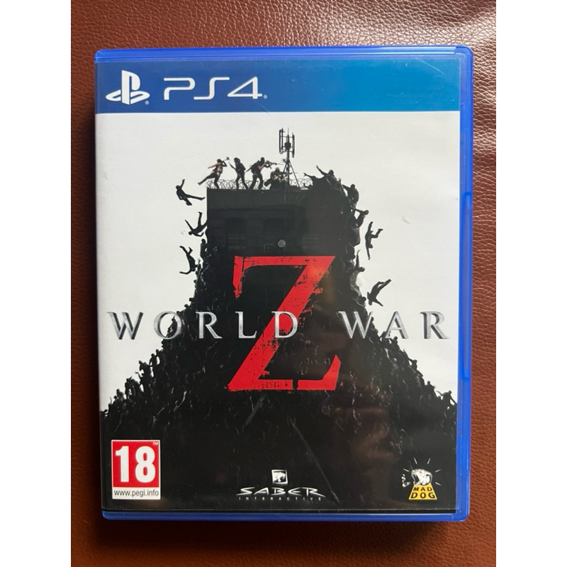 แผ่นเกมส์ world war Z Ps4 (มือ2)