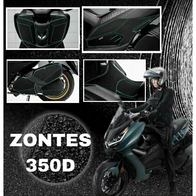 สติ๊กเกอร์ยาง pvc แบบหนาอย่างดี สำหรับ ZONTES 350D