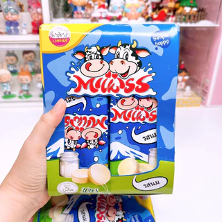 ลูกอมนมอัดเม็ด มิลค์ แคนดี้ อย.ไทย มี 3 รส (1 เเพค 30 ชิ้น)