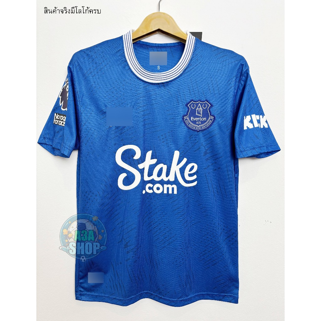 ใหม่เสื้อบอล Everton สีฟ้า 2024/2025 ใหม่ล่าสุดเนื้อผ้า เกรดแฟนบอล AAA