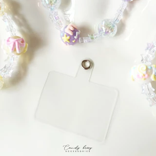 [พร้อมส่งในไทย] แผ่นใสพลาสติกคุณภาพดี ใช้สำหรับคล้องสายห้อยโทรศัพท์ *ยอดรวมออเดอร์ขั้นต่ำ20บาทจึงจะจัดส่งนะคะ* No.DIY-0