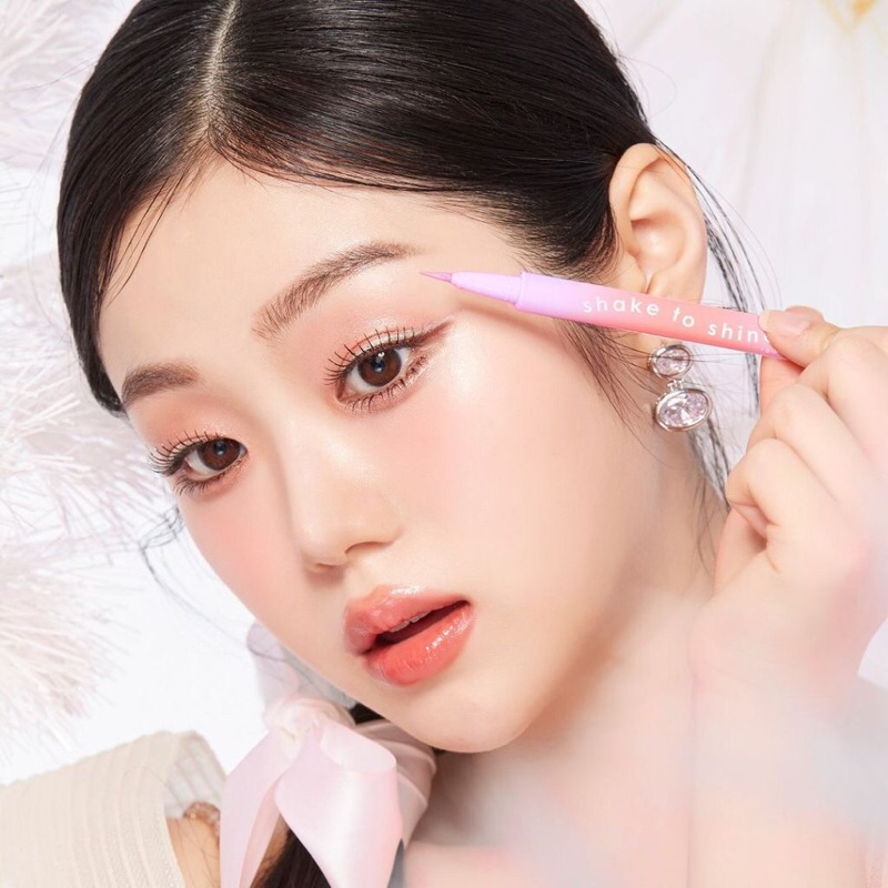 Cathy Doll Shake To Shine Eye Shimmer เคที่ดอลล์ เชคทูไชน์ อายชิมเมอร์ เนื้อลิควิด ตาเป็นประกาย ขนาด 0.5g มี 6 สีสดใส - รูปที่ 5