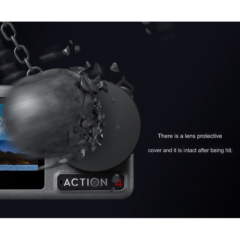 PULUZ ฝาปิดเลนส์ ( ฝายาง ) สำหรับ DJI OSMO ACTION5 PRO  ACTION4  ACTION3 Silicone Lens Cover  ฝา ปิดหน้าเลนส์  ครอบเลนส์