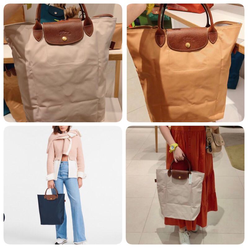 Pre Order * Longchamp Cabas (Tote M) รุ่นใหม่ล่าสุด (le pliage classic & green)