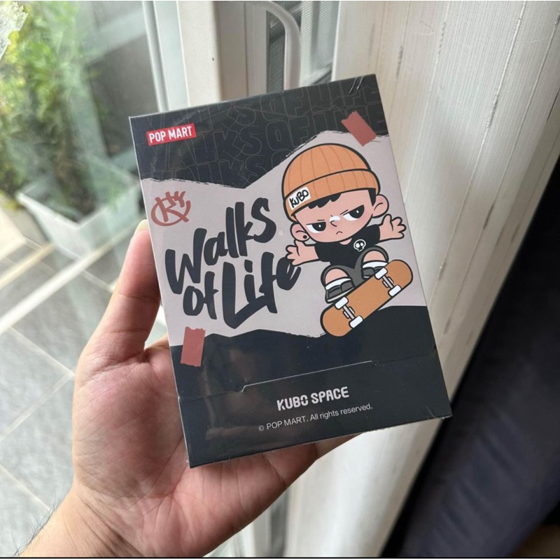 Popmart Kubo space walks of life passport protection clip