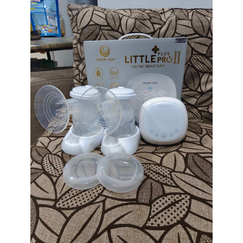 Attitudemomเครื่องปั๊มนมไฟฟ้า ปั๊มคู่-ปั๊มเดี่ยว รุ่นLittle plus pro ll