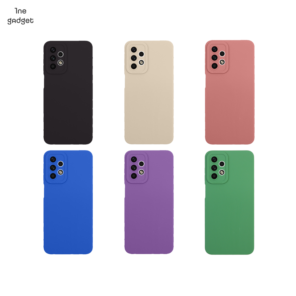 เคส สำหรับ Samsung Galaxy A23 4G 5G เคสซิลิโคนนิ่ม กันกล้อง สีพาสเทล TPU หนา