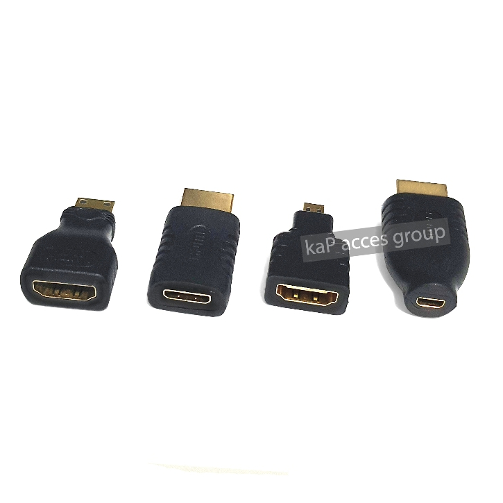 Adapter converter hdml Male Female Mini , Micro for cable camera