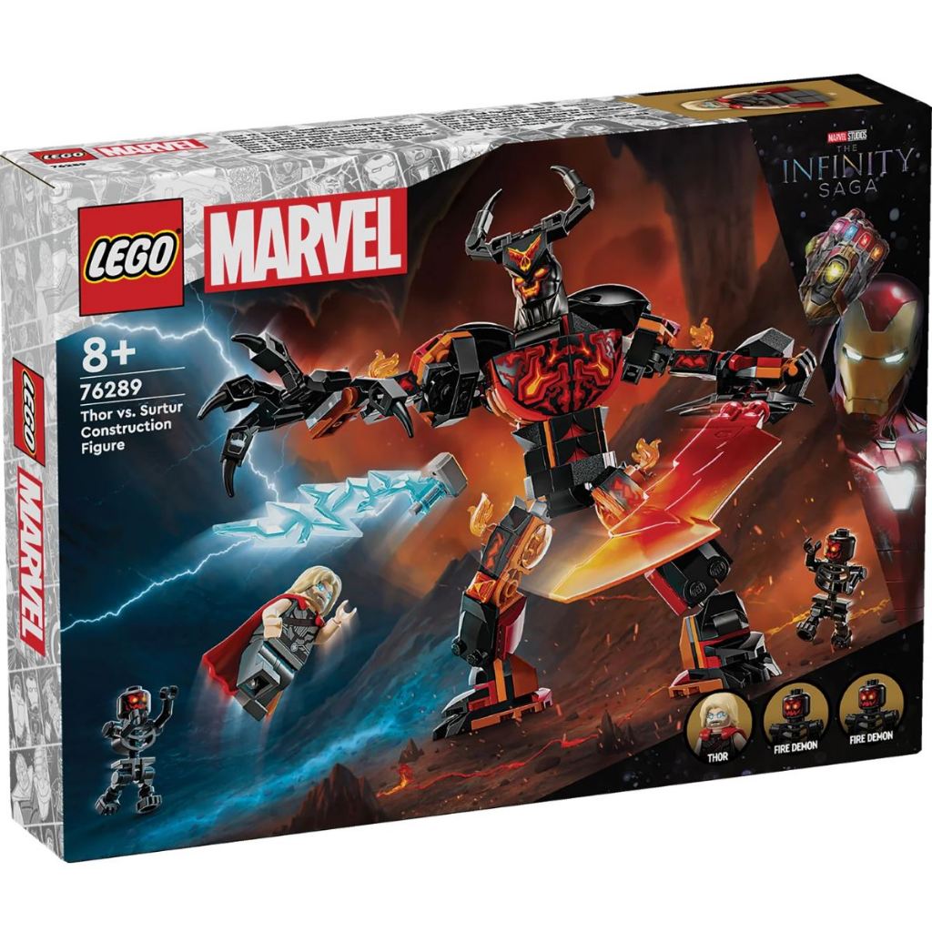 LEGO® Marvel Thor vs. Surtur Construction Figure 76289
