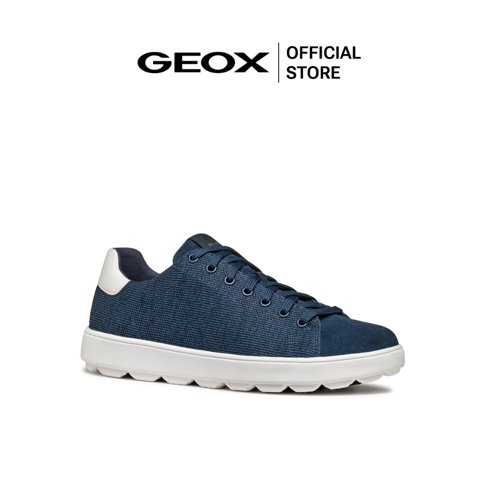 GEOX รองเท้าผ้าใบผู้ชาย รุ่น U SPHERICA ECUB-1 - NAVY FW24 (U46GPCC4002M_F4BLXX)