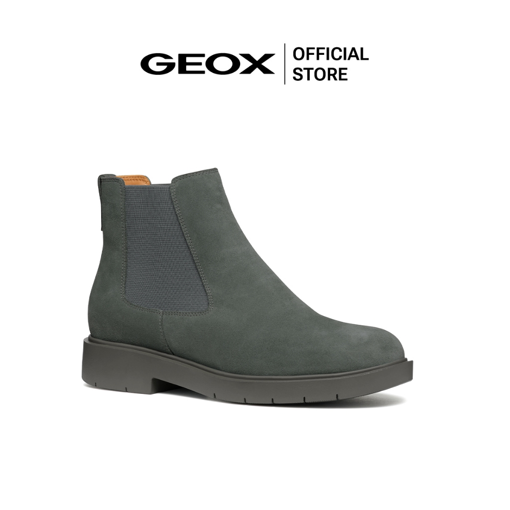 GEOX รองเท้าหนังผู้หญิง รุ่น D SPHERICA EC1 - SAGE FW24 (D16QRCC3016F_H4GNXX)