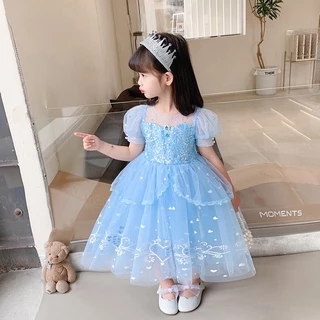 ชุดเจ้าหญิง ชุด เดรส กระโปรง สไตล์เจ้าหญิง Frozen ชุดคอสเพลย์ Cosplay ชุดแฟนซี ชุดนางฟ้า ชุดออกงาน ชุดไปงาน ชุดแฟชั่น