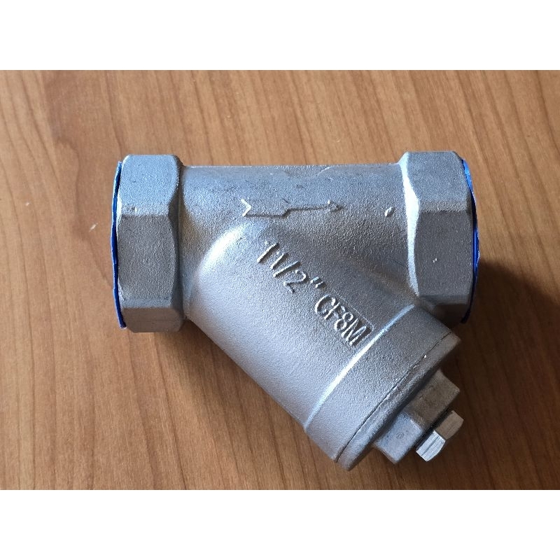 (พร้อมส่ง) วายสแตนเนอร์สแตนเลส Stainless Steel Y-Strainer 800 PSI SUS316 - รูปที่ 2