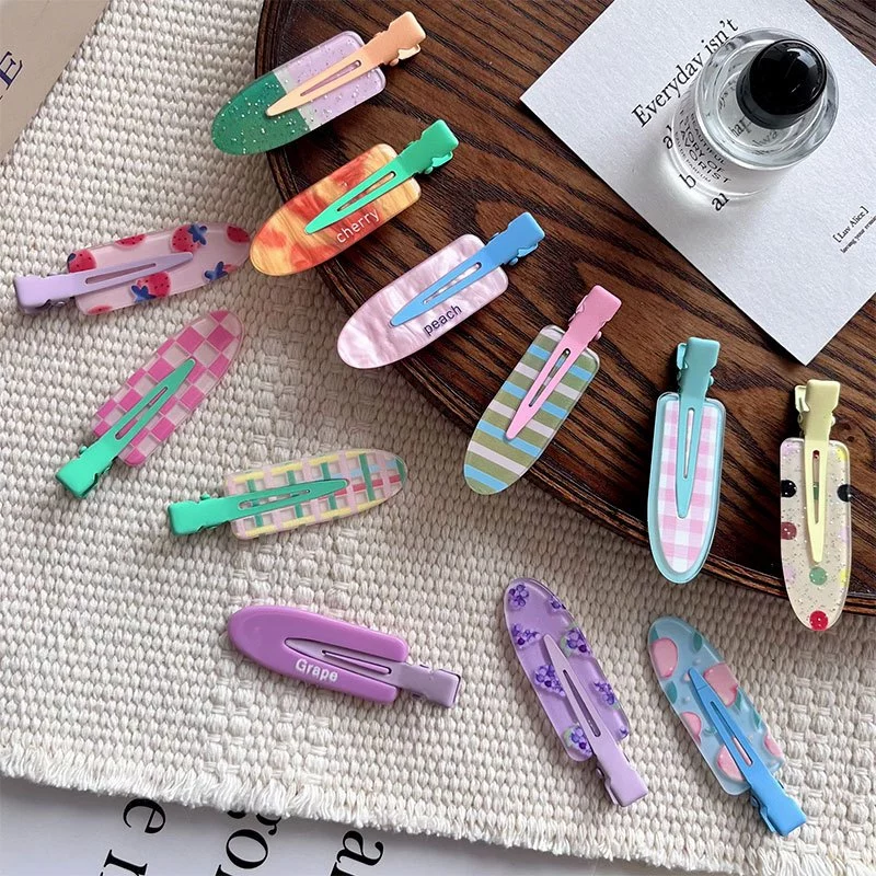 กิ๊บไร้รอยต่อ Lolipop รุ่นใหม่ ขนาด 6cm. กิ๊บติดผม กิ๊บหนีบผม กิ๊บผม