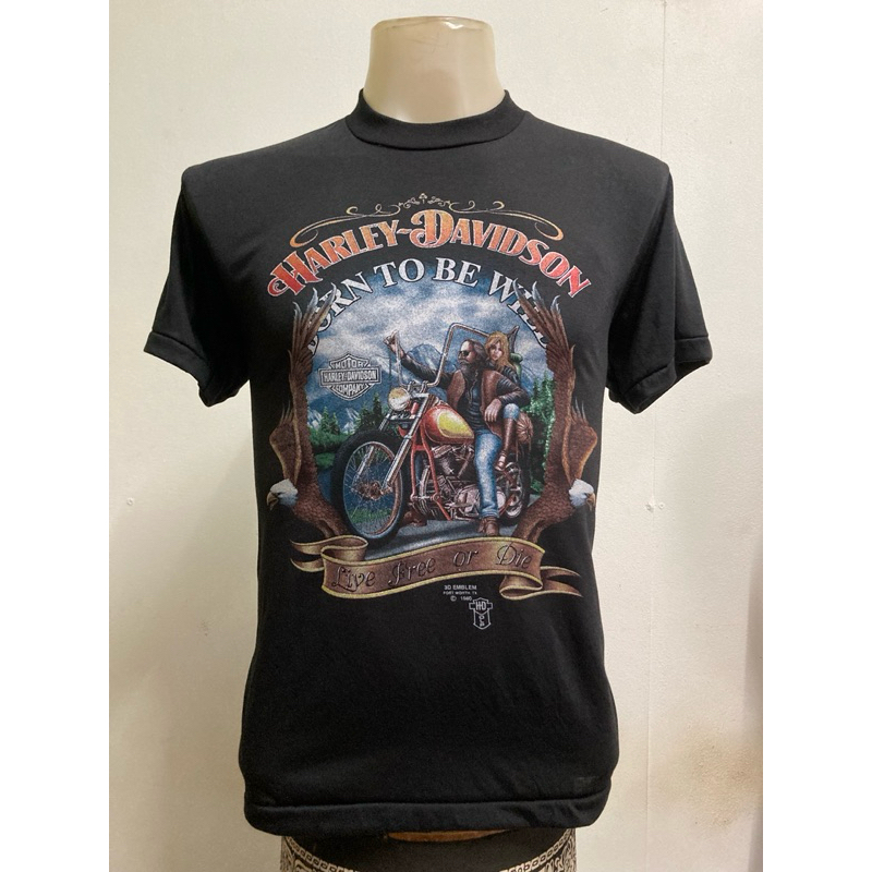 เสื้อยืด ลายฮาเล่ สไตล์วินเทจ