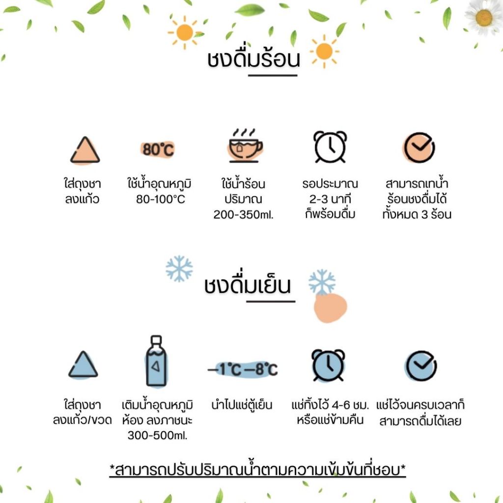 ชาอู่หลงผลไม้ Oolong Tea (1กล่อง20ซอง) ชาพีช ชาองุ่น ชากุหลาบ ชาลิ้นจี่ ชาส้ม ชามะลิ ชาสตอเบอร์รี่ หอม ชงได้ร้อนและเย็น - รูปที่ 3