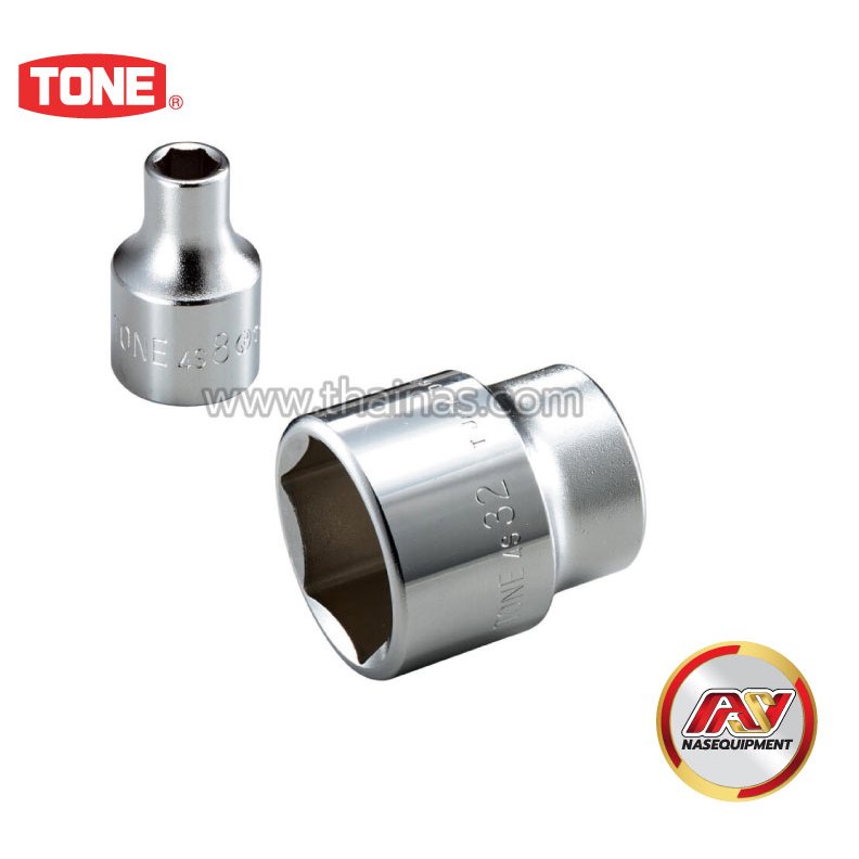 TONE ลูกบ็อกซ์ 4 หุน (1/2") คละไซส์ 8-36 มม. (6 เหลี่ยม) | 4S SERIES