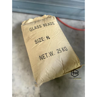 GLASS BEADS🇹🇭10kg.🇹🇭แบ่งขาย ทรายกลาสบีท ทราย แบ่งขาย ทรายแก้วทรายพ่น ทรายอุตสาหกรรม