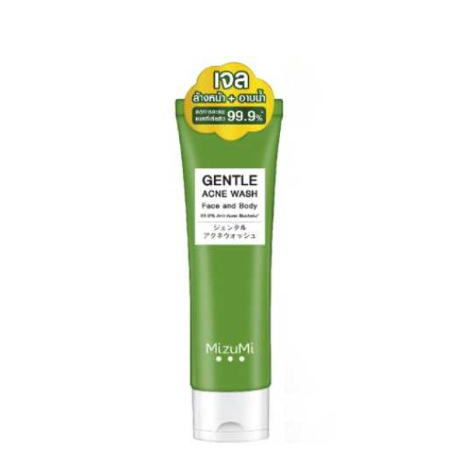 Mizumi Gentle Acne Wash 45ml เจลล้างหน้าและอาบน้ำ มิซึมิ