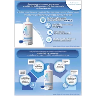 🔥ลอตใหม่🔥ACUVUE RevitaLens น้ำยาล้างแช่คอนแทคเลนส์ 300 ml.