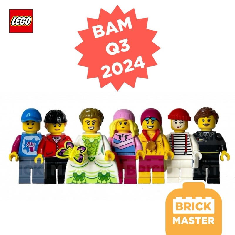 LEGO BAM Q3 JULY 2024 : Build A Minifigure from Official LCS store limited มินิฟิก กรกฏาคม : 2024 เล