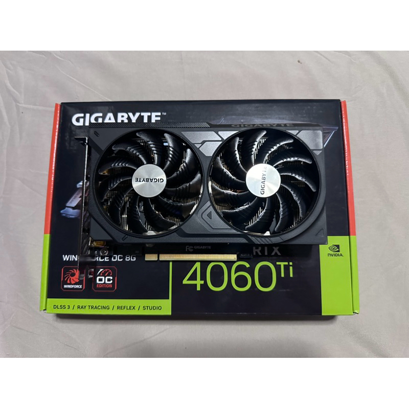 RTX 4060Ti 8GB GIGABYTE WINDFORCE OC มือสอง ประกันศูนย์ไทย