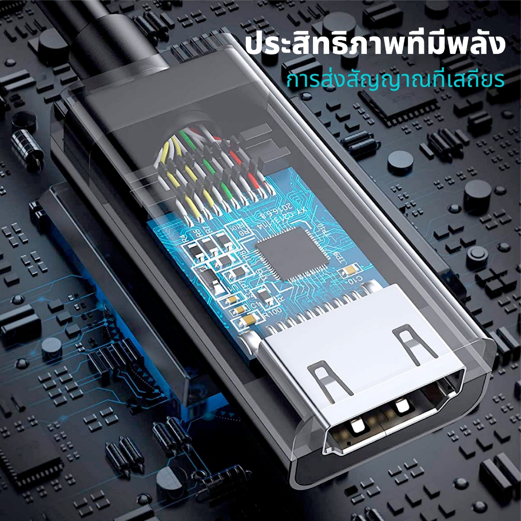 ⚡ส่งจาก กทม⚡Idigital DP to HDMI Adapter Converter, 4K/30Hz,1080p/144Hz,สําหรับ PC, แล็ปท็อป, โปรเจคเตอร์, รับประกัน 1 ปี