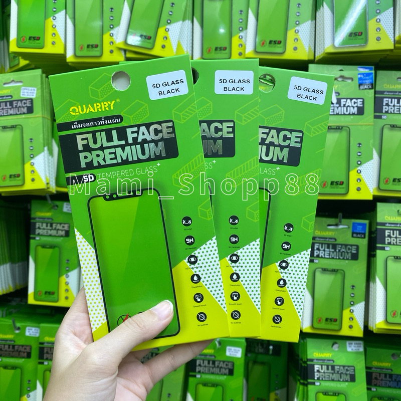 ฟิล์มกระจกใสเต็มจอ 5D QUARRY VIVO Y17S Y12S Y15S Y75 Y27(5G) Y16 Y35 Y36(4G) Y36(5G) Y36(4G) ฟิล์มกร