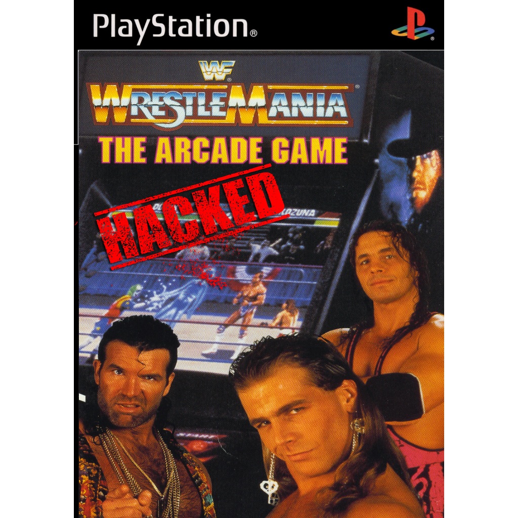 PlayStation1 - WWF WrestleMania The Arcade Game - HACKED!!!