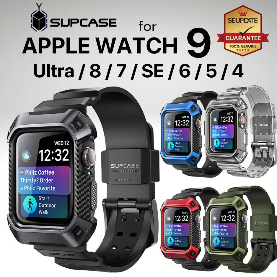 (ส่งทันที) เคส พร้อมสาย SUPCASE UB Pro สำหรับ Apple Watch Ultra / 9 / 8 / 7 / 6 / SE / 5 / 4