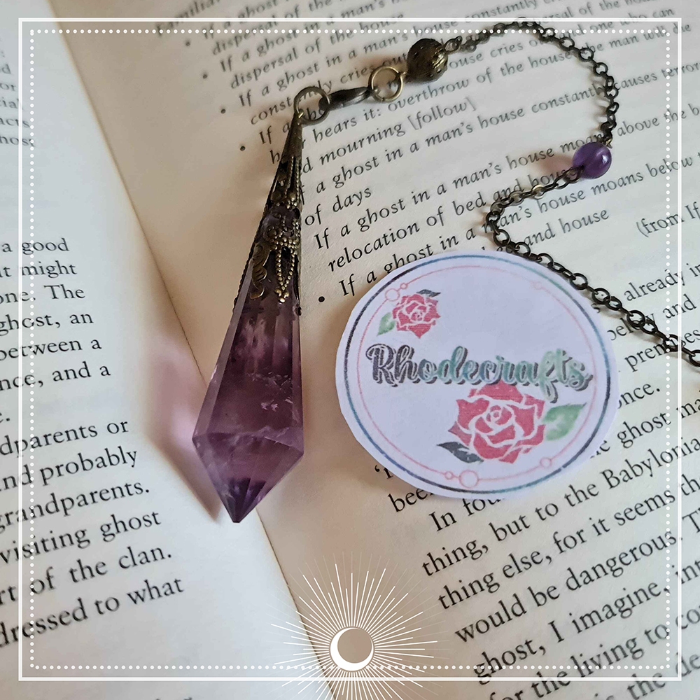🔮Amethyst Pendulum เพนดูลั่มอเมทิสต์แบบคลาสสิก