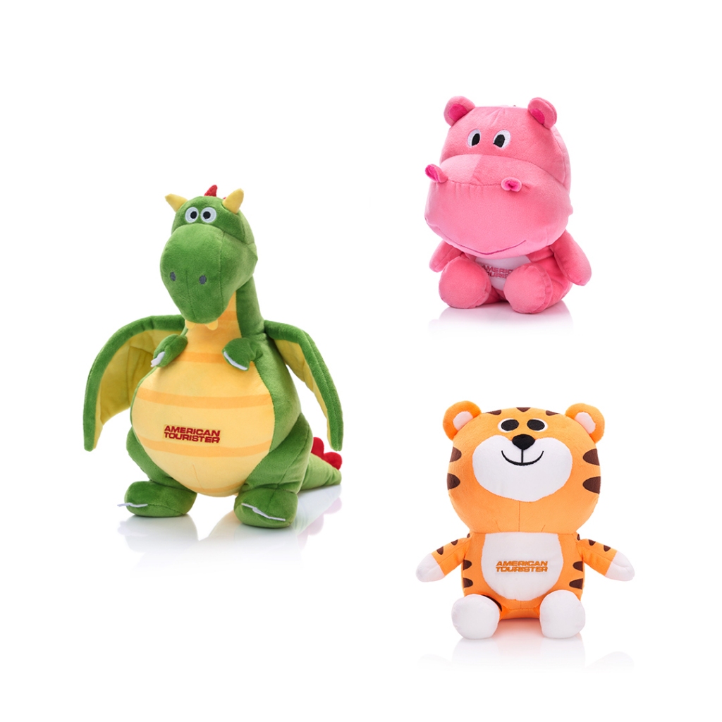 AMERICAN TOURISTER หมอนรองคอตุ๊กตา รุ่น AT X Kiztopia 2-Way Pillow