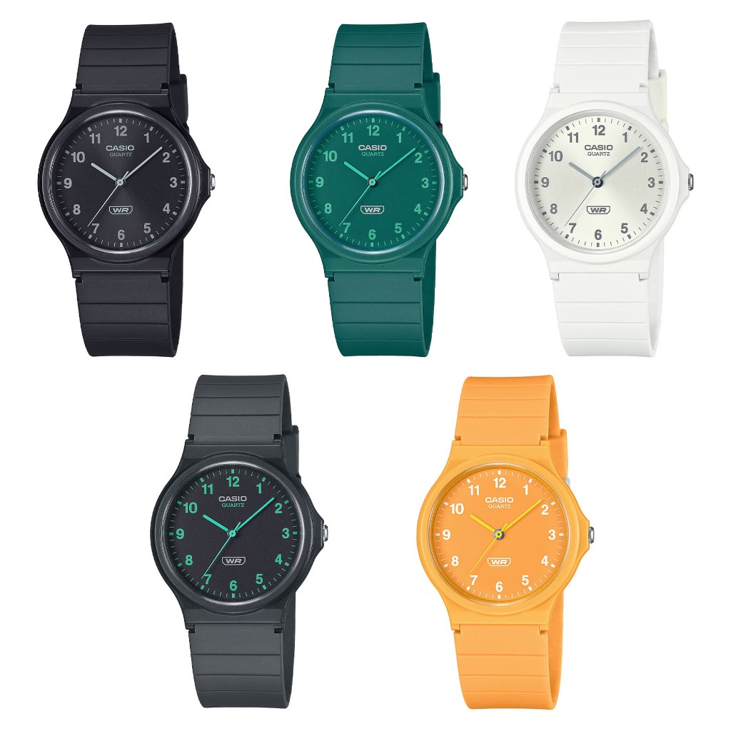 Casioนาฬิกาข้อมือผู้ชาย รุ่น MQ-24,MQ-24B (MQ-24B-1B,MQ-24B-3B,MQ-24B-7B,MQ-24B-8B,MQ-24B-9B)