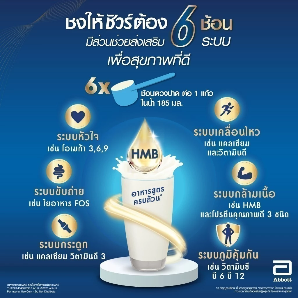 Ensure Gold Advance Pro เอนชัวร์ โกลด์ แอดวานซ์ โปร กลิ่นวานิลลา 370 กรัม 3 ซอง thumbnail 7