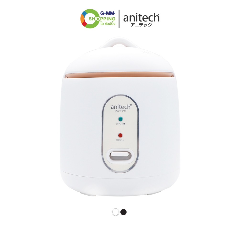 Anitech แอนิเทค หม้อหุงข้าวไฟฟ้า 0.6 ลิตร พร้อมซึ้งสำหรับอุ่นหรือนึ่งอาหาร รุ่น SRC06A มี 2 สี #1300