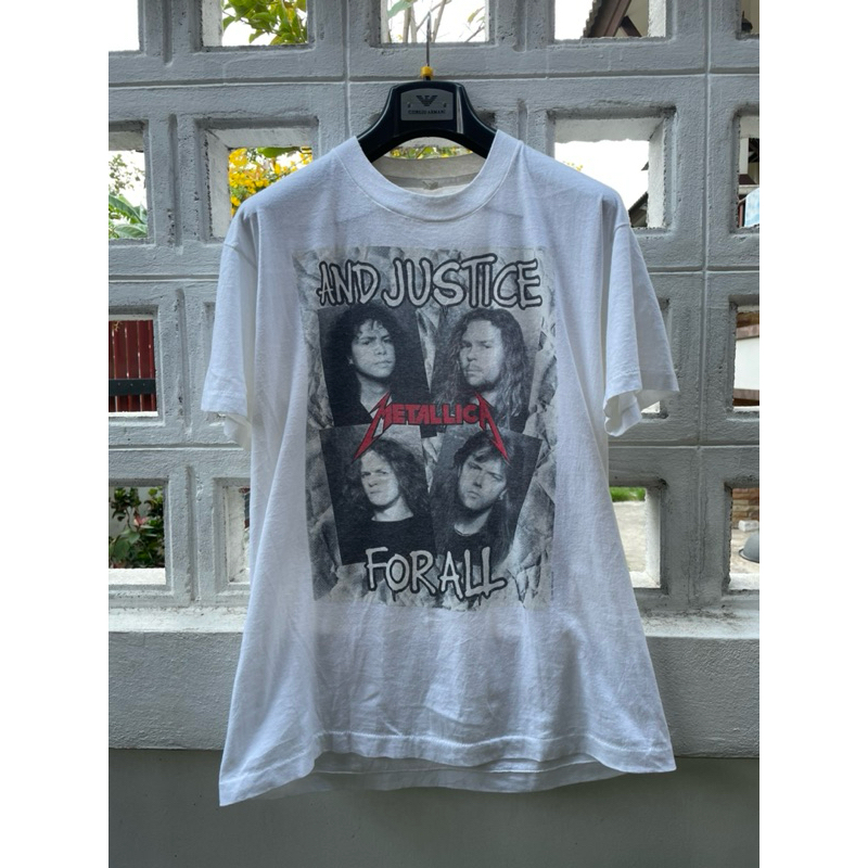 Metallica Vtg  T-shirt เสื้อยืดมือ2 แท้💯