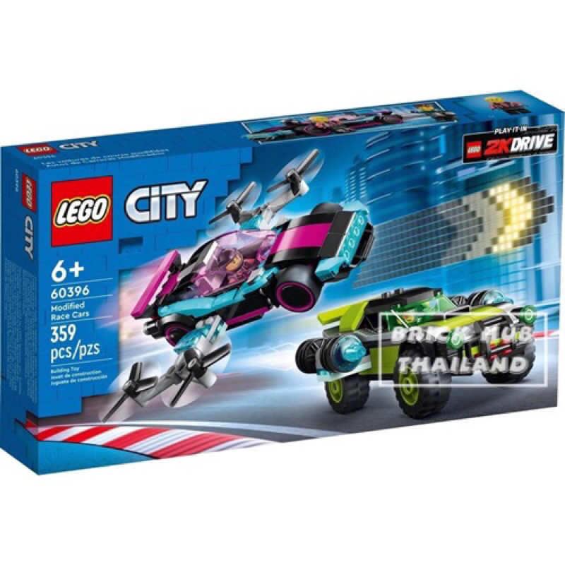 LEGO City Modified Race Cars 60396