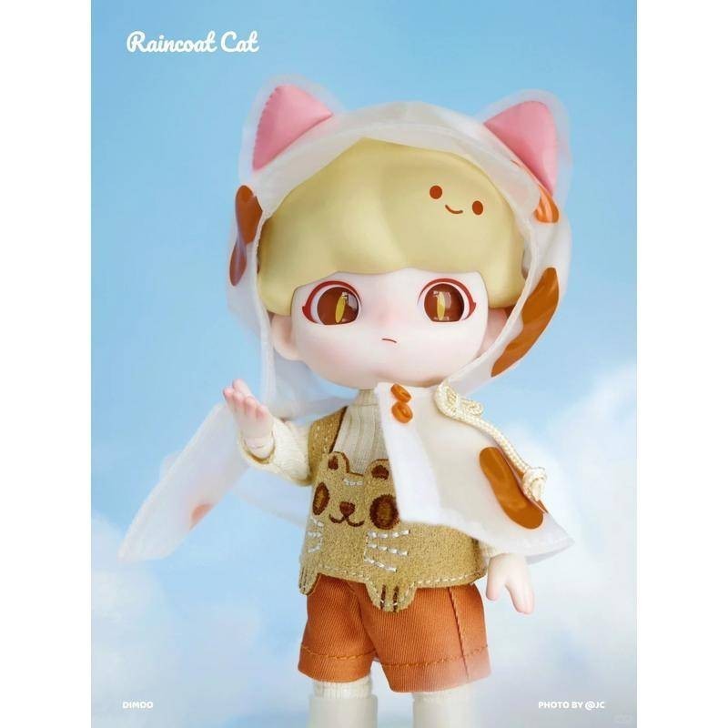 New พร้อมส่ง Dimoo Raincoat Cat Popmart