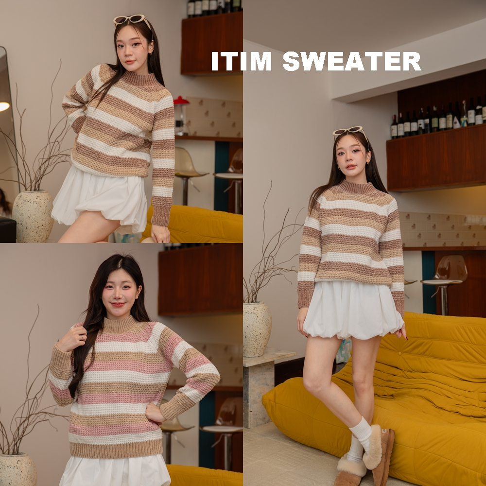 ITIM SOFT SWEATER งานไหมพรมผสมเนื้อกำมะหยี่